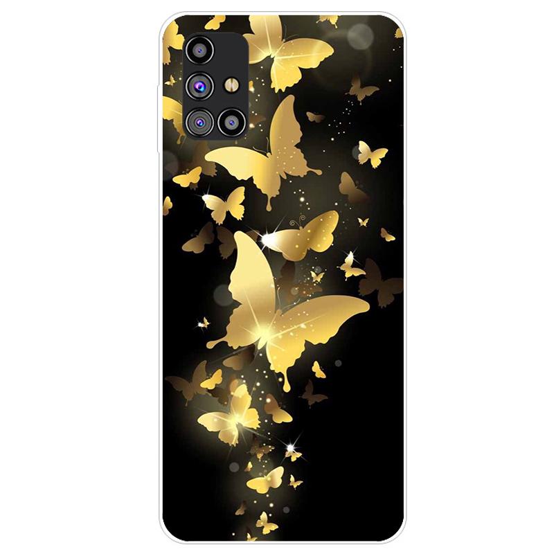 Чехол для телефона Samsung M31s Мягкий силиконовый чехол TPU для Samsung Galaxy M31s Чехол M31 SM 31S GalaxyM31 Бампер Coque