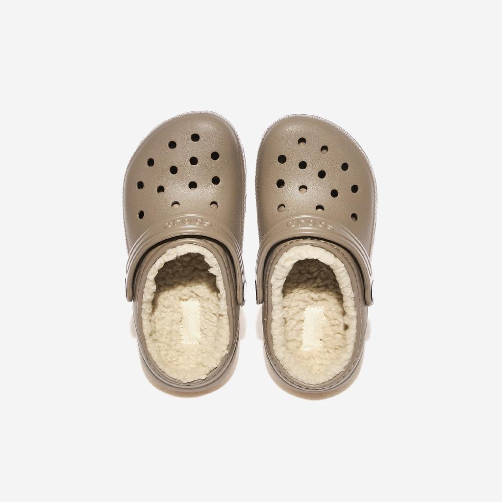 Crocs Классические детские клоги на подкладке, CRS207010, 1010110176, Популярная корейская обувь