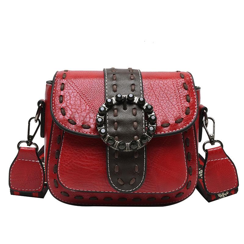 Маленькая квадратная сумка Wild, сумка-мессенджер на цепочке, модная мини-сумка с клапаном на плечо