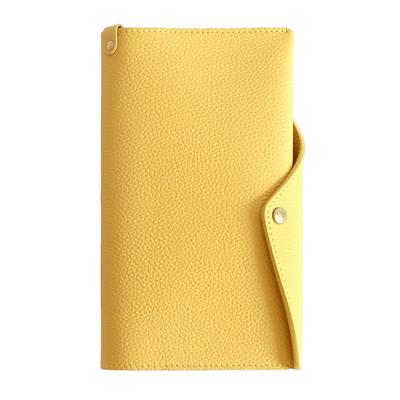 HUKURO Серия Vibrant Обложка для планера Hobonichi Weeks MEGA из кожи, Тонкая, Модифицированная, для мужчин и женщин, Деловая, Сделано в Японии, Желтая, Фукуро