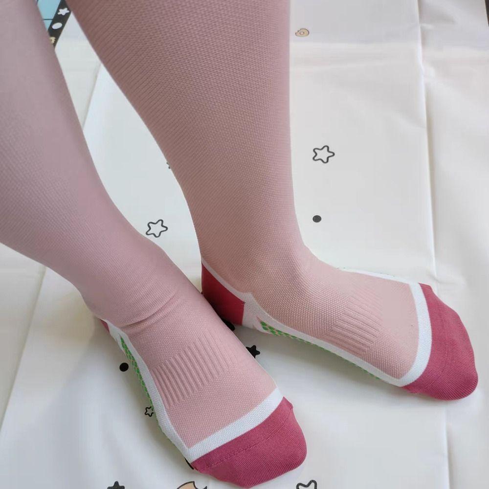 Дышащие компрессионные носки до колена Йога-носки Винтажные носки Спортивные носки Велоспорт