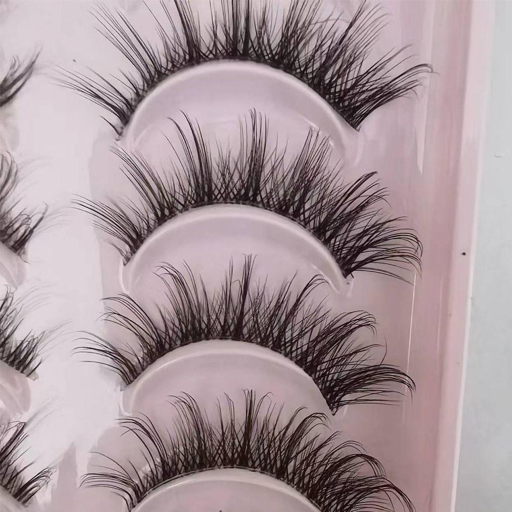 Long Natural False Eyelashes Fluffy Eye Lashes New Fake Lashes  for Women Beauty