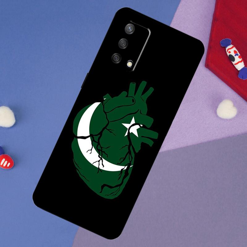 Pakistan Passport Flag Case For OPPO A74 A94 A54 A17 A57 A77 A18 A58 A78 A98 A15 A52 A72 A5 A9 A53S A16 A76 A96