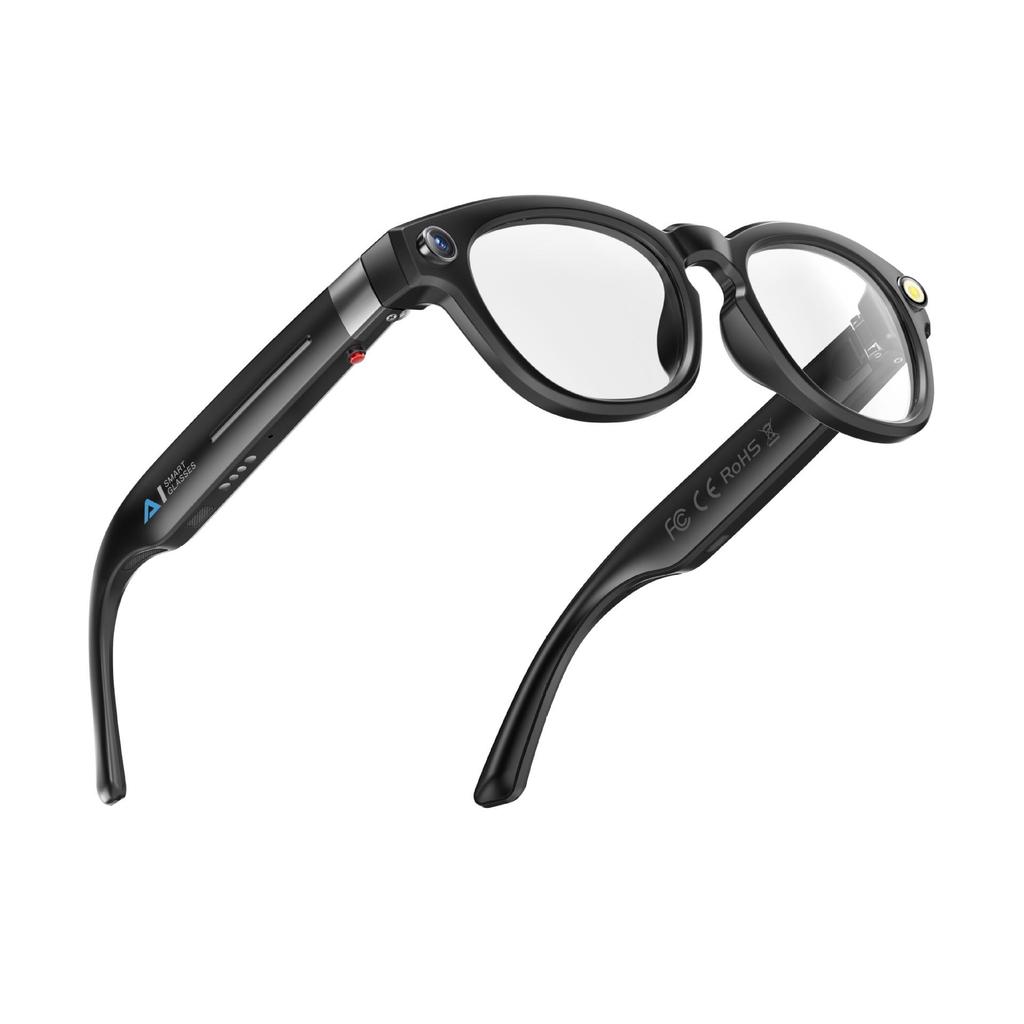 Q8 Smart Glasses: Bluetooth Music, Calls, Photo/Video Recording & AI Real-time Dialogue