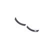 For Mazda CX-30 2020-2023 Black Titanium Dashboard Frame Decor Strip Trim 2PCS