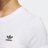adidas Оригинальный укороченный топ Adiclub с сплошным логотипом женские топы белые IP1794