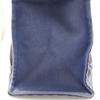 HERMES Chevault Tote Bag Blue / black canvas hose unisex Used