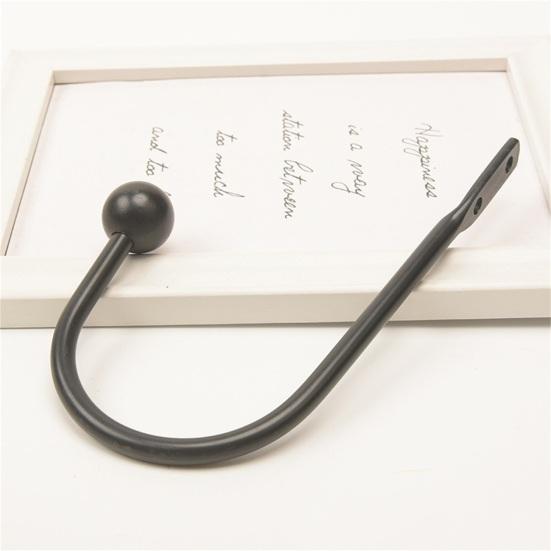 Yousheng 2 шт. держатели для штор полированные с двумя отверстиями U-образные портативные изысканные широко применяемые прочные современные настенные крючки для подхвата штор