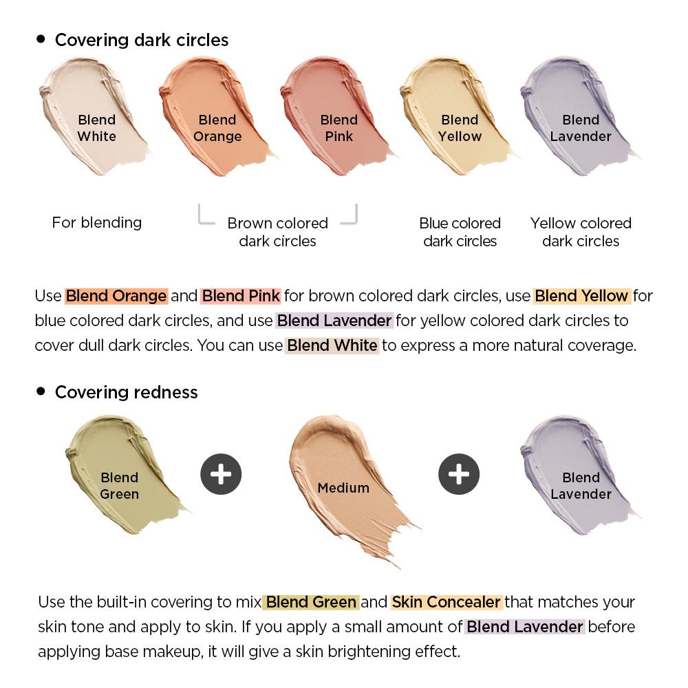 Палетка консилеров JungSaemMool Artist - 2 типа