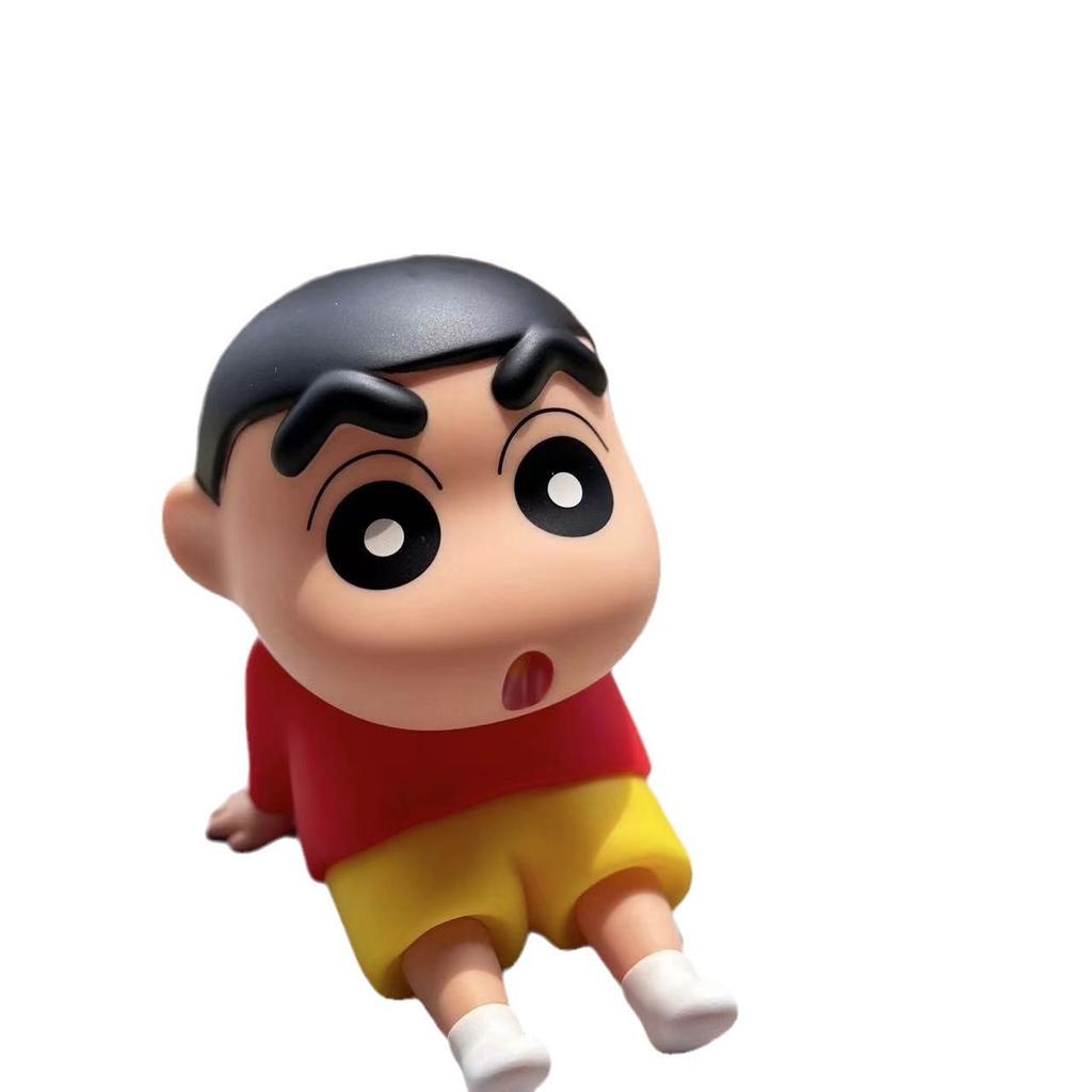 Crayon Shin-chan Мобильный держатель Аниме Фигурка Настольное украшение Подарок