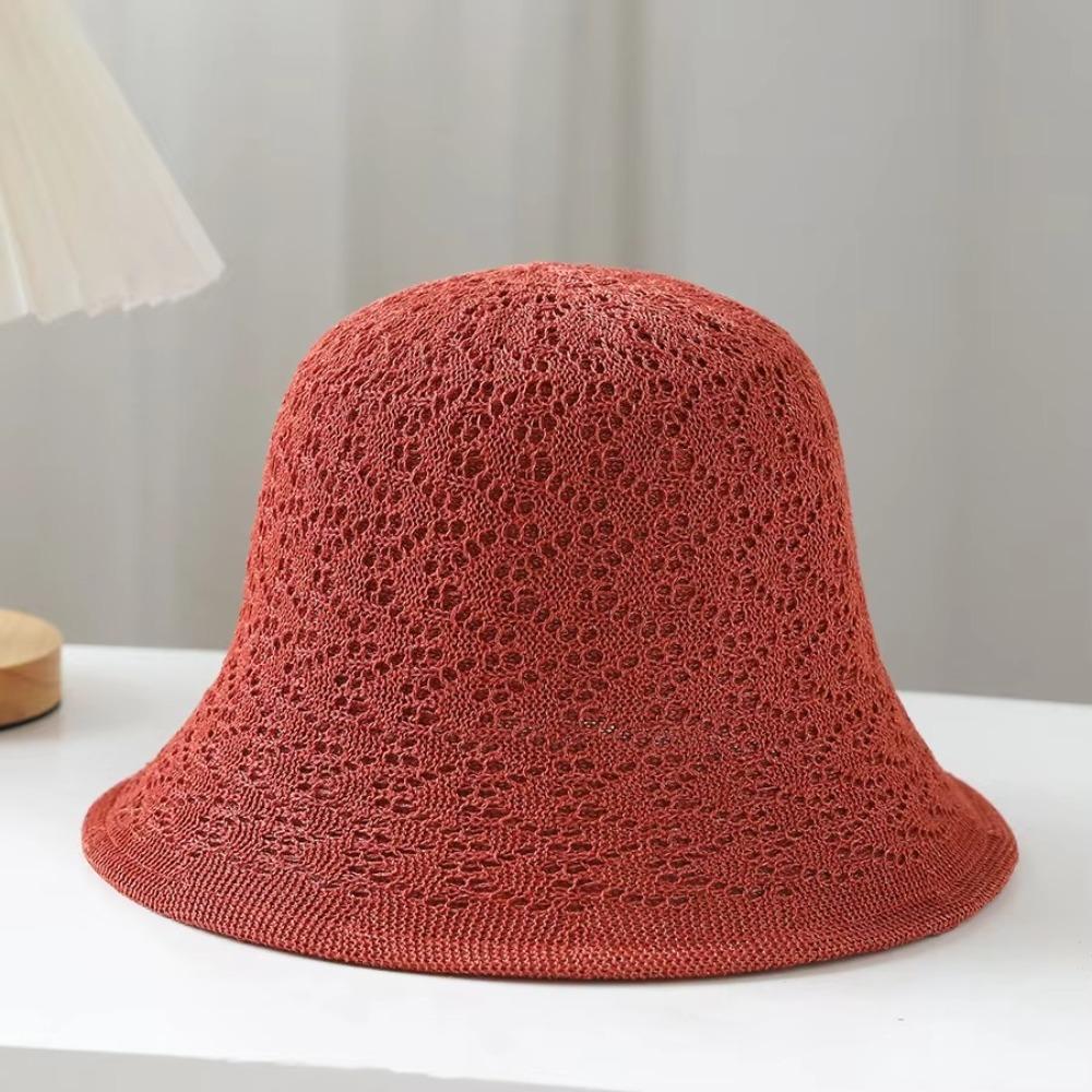 Fashion Double Layer Bucket Hat Foldable Sun Protection Fisherman's Hat Sun Hat Women Girls