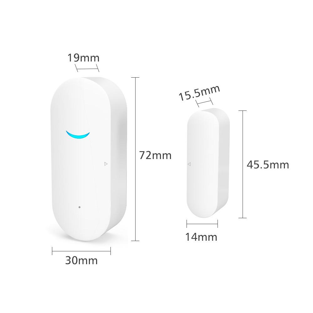 Wireless Wifi Home Window Door Burglar Security Alarm Sensor System W/o Battery