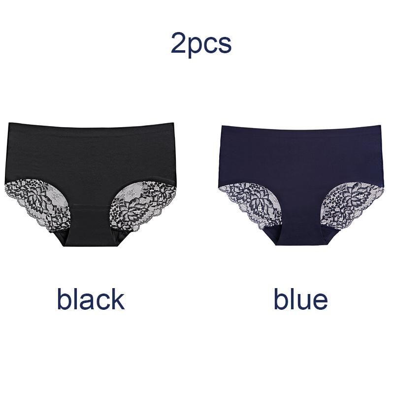 Кружевные трусики женские Pure Desire ледяной шелк бесшовные роскошные кружевные сексуальные трусы со средней талией