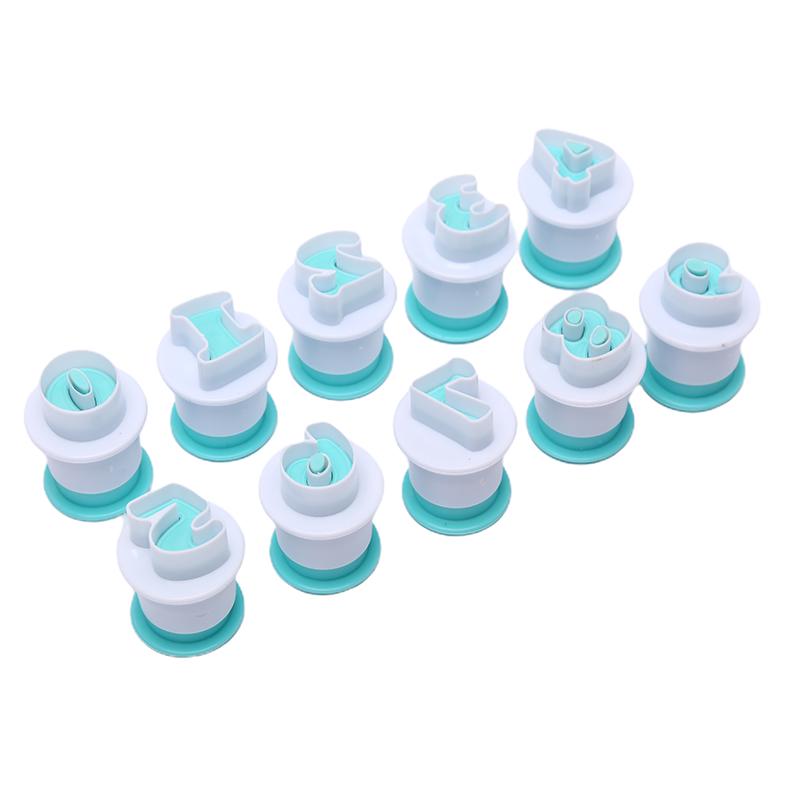 Форма для кексов Инструменты для украшения торта Алфавит Цифра Формочка для печенья Штамп Оттиск