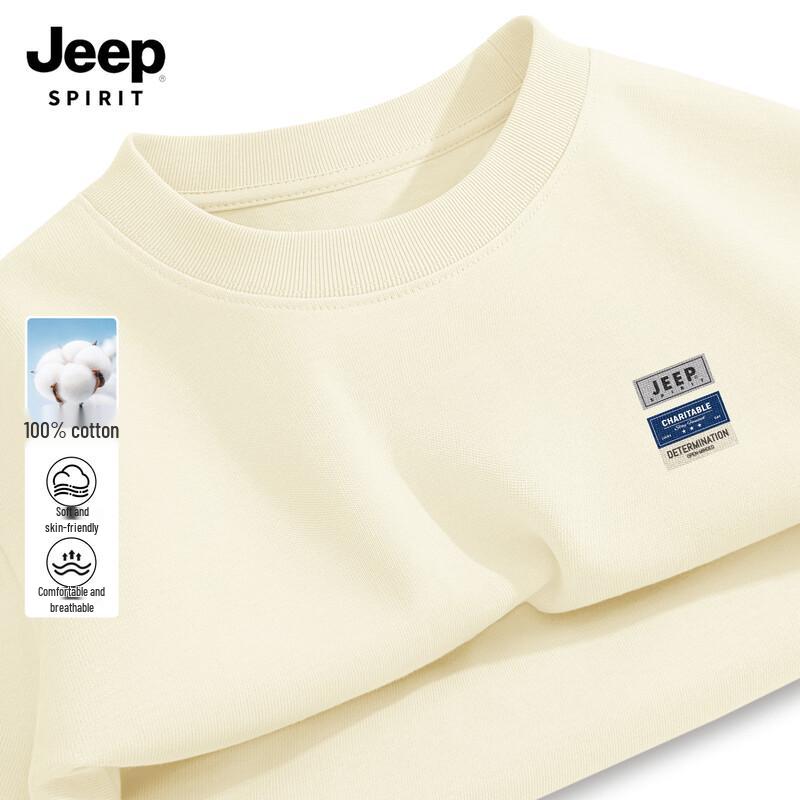 Мужская хлопковая футболка с длинным рукавом JEEP SPIRIT