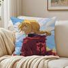 Anime Adventure FFullmetal AAlchemist Cushion Cover Pillowcase Antidustmite living Room Sofa Decor Cushion Room