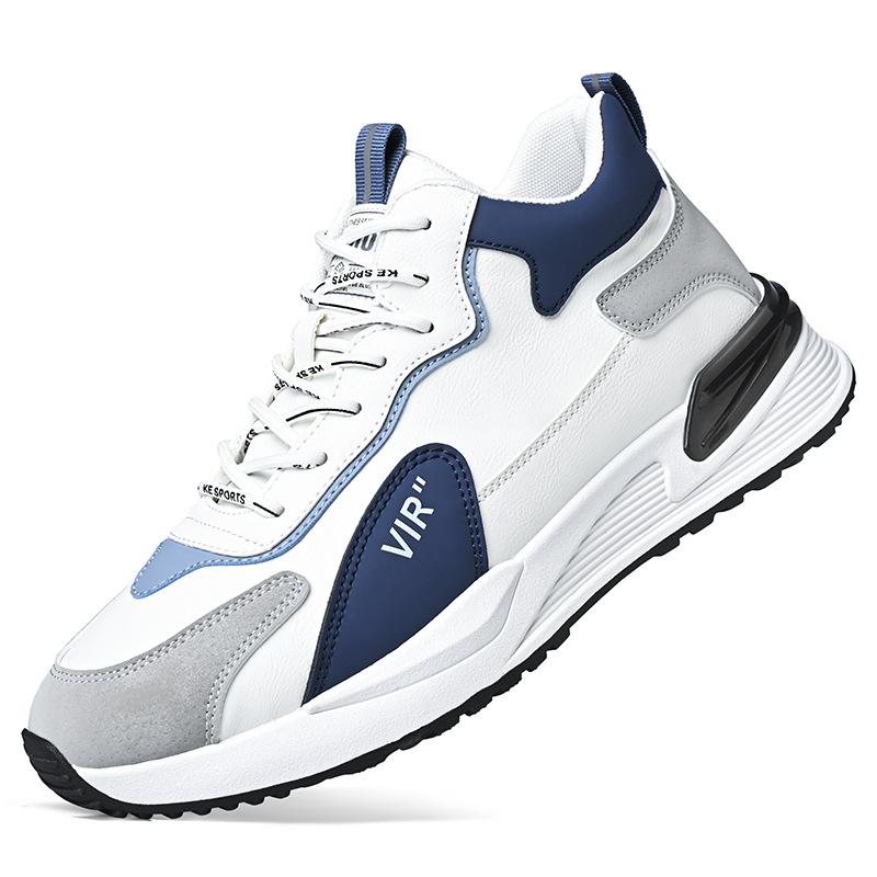 Модная мужская повседневная обувь, удобная мужская классическая спортивная обувь на платформе, кроссовки на плоской подошве, износостойкие спортивные кроссовки для мужчин, вулканизированная обувь