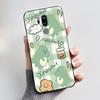 Милый Чехол Для LG G7 thinQ Capa Coque Печатный Корпус Защитная Крышка Для LG G7thinQ Fundas Мягкий Силикон Мультяшный Черный Корпус