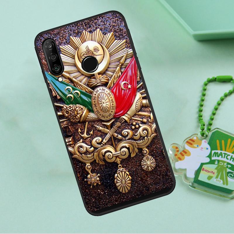Герб Османской империи для Huawei Nova 8i 11i 12i 12s 9 10 SE Y90 Y60 Y70 Y72 Y61 Y91 P20 P30 P40 Lite P60 Pro Чехол
