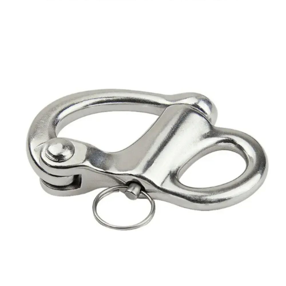 Stainless Steel Snap Shackle Jaw Swivel Chain Shackle Swivel Snap Shackle Spinnakers