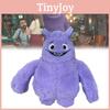 Очаровательная фиолетовая длинноворсовая мягкая игрушка, милая мультяшная кукла с набивкой из ПП хлопка