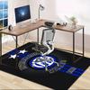 Internazionale Milano Design Area Rug - Non-Slip, Soft & Cozy Floor Mat for Living Room, Bedroom, Office - Indoor/Outdoor Decorative Carpet