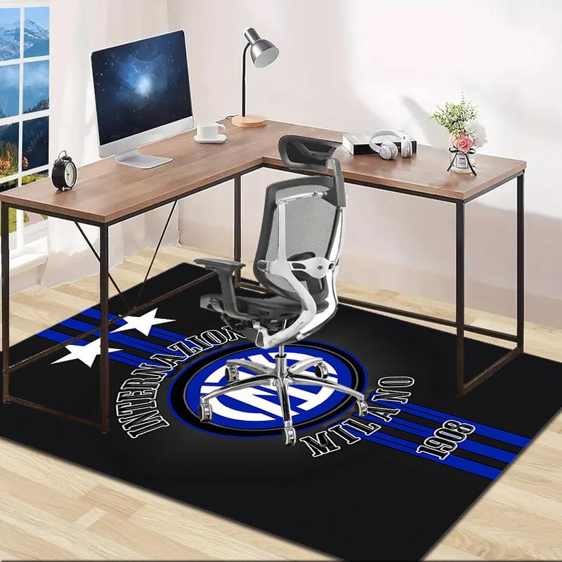 Internazionale Milano Design Area Rug - Non-Slip, Soft & Cozy Floor Mat for Living Room, Bedroom, Office - Indoor/Outdoor Decorative Carpet