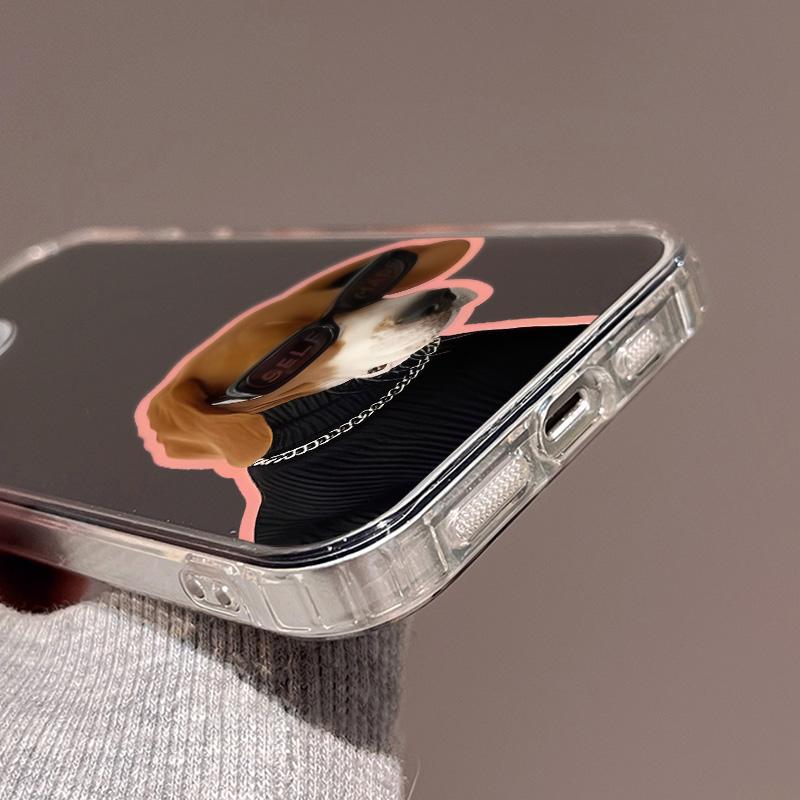 Mobile Phone Cases for iPhone 11 13 XR 15 Pro Max 12 14 Pro Max Case iPhone 16 XS Max Mirror Protective Case Mirror Exquisite Cartoon Waterproof