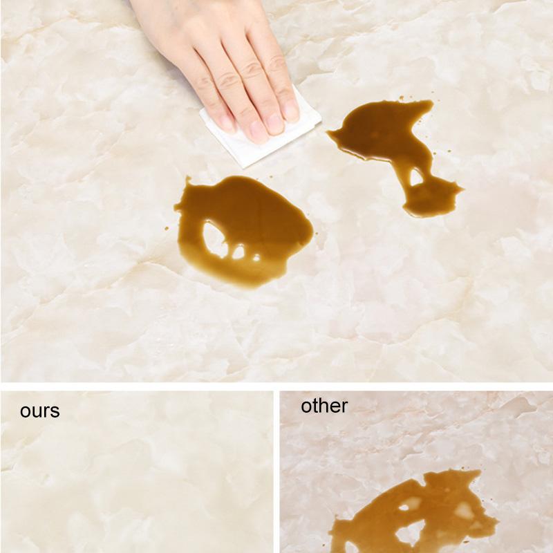 1 шт. Наклейки на стену Изысканная бумага Чистая водонепроницаемая Удобный домашний декор Кухня Ремонт Обои