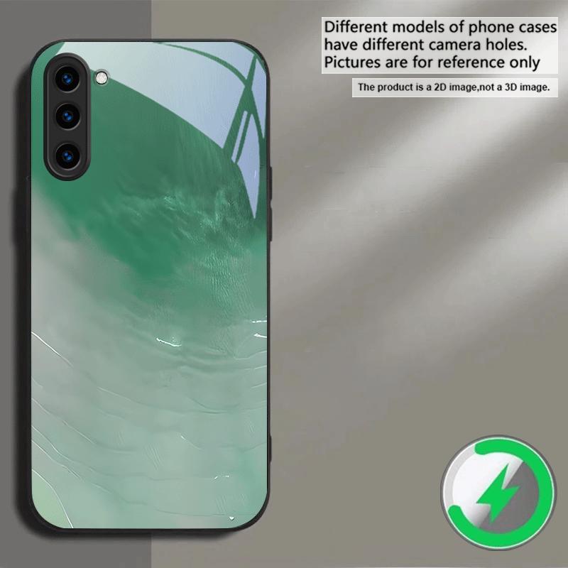Слияние цвета и текстуры Подходит для Samsung Galaxy S25 Ultra S20 FE S21 S22+ S23 Plus S24 S26 Edge магнетизм Стекло Чехол для телефона