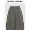 UR Women's Winter 2024 Pleated Wide-Leg Cargo Pants