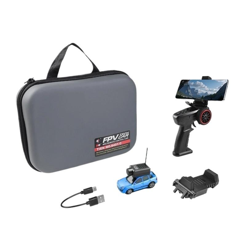 WLtoys 1:64 Мини-радиоуправляемая машина с FPV-камерой 720P, управление через WiFi-приложение, пульт дистанционного управления, гоночная машина, вид от первого лица, игрушка, подарок для детей