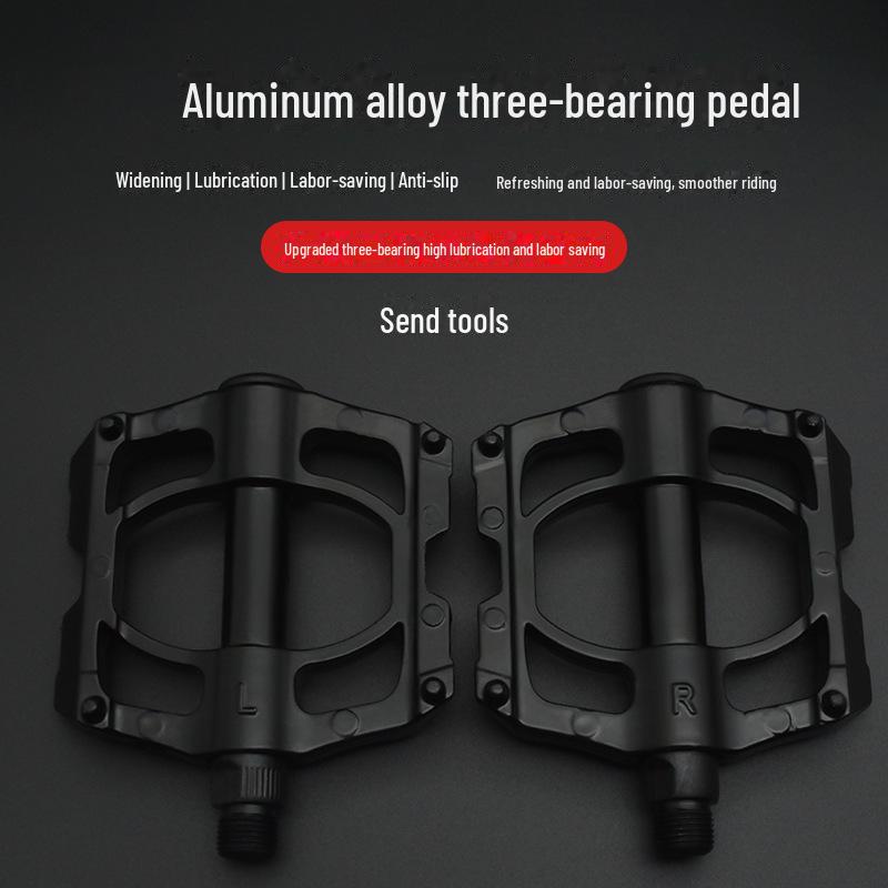 Electric Bicycle Aluminum Alloy Quick-Release Pedals for Mountain and Road Bikes, Universal for Children