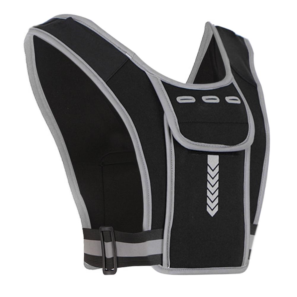 Спортивный жилет, сумка для телефона, светоотражающий спортивный нагрудный чехол для телефона, многофункциональный нагрудный чехол для телефона, легкий для бега на открытом воздухе, верховой езды