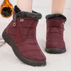 Women's Warm Faux Fur Lined Snow Boots, Winter Side Zipper Ankle Boots, Women's Footwear