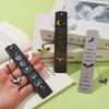 Закладка «Темный Дракон и Лунная Цепь» с принтом «Звездное Небо» – Подвеска-Дракон для Чтения и Декора