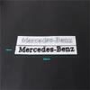 CQU1 3D ABS Car Badge Rear Trunk Body Sticker Emblem Decoration For Mercedes Benz AMG W108 W124 W126 W140 W205 W201