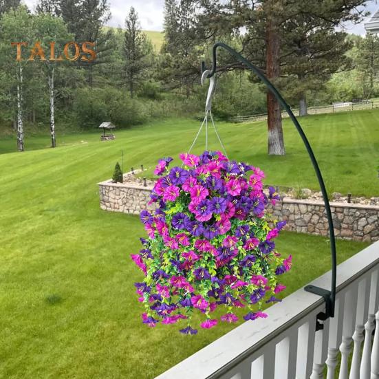 Имитация ипомеи, изысканное мастерство, искусственные цветы, яркий цвет, простота в уходе, праздничный декор для вечеринки