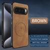 Magnetic Leather Case for Google Pixel 10 Pro XL 9 9A 8 8A 7 7A 6 6A Pro Cover Soft Matte Mag-safe Full Camera Protector Shell