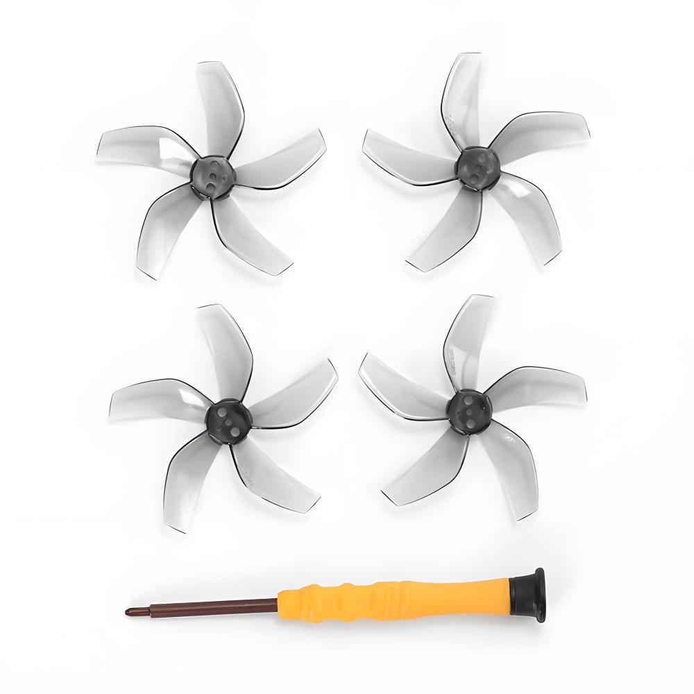 2/4 Pcs Colored Five Leaves Propellers Quick Release Replacement Props Paddle Blade Low-Noise Drone Accessories for DJI Neo