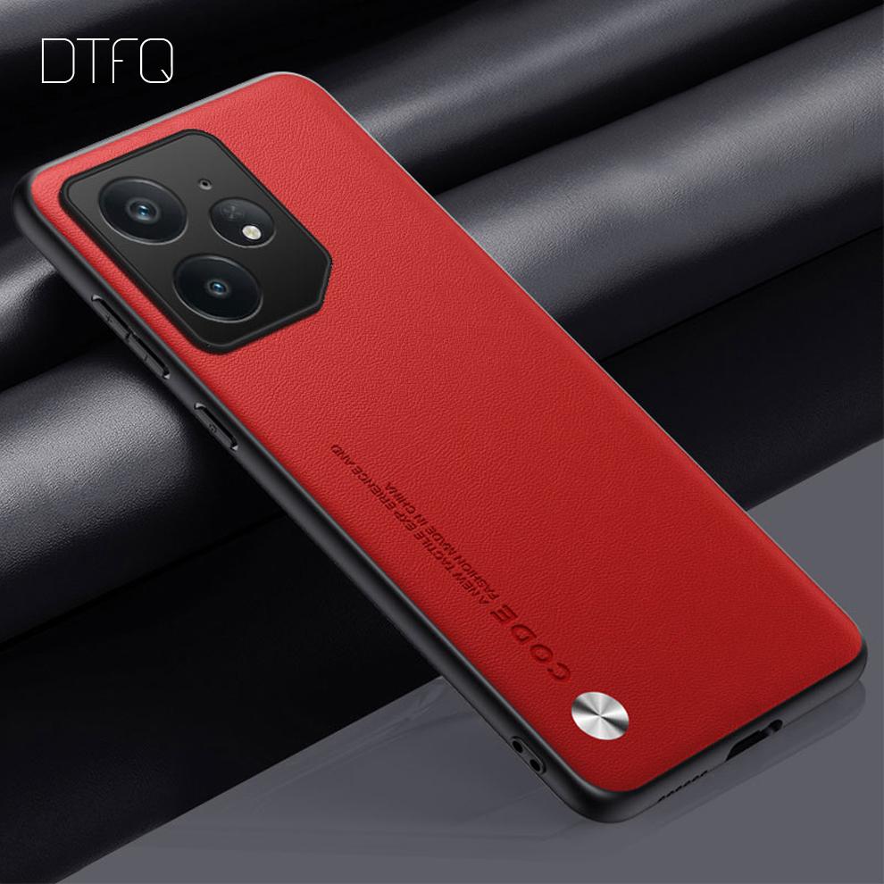 Роскошный кожаный чехол для realme GT Neo7 Coque Funda Back Cover Противоударный кожаный чехол с узором для realme GT Neo 7