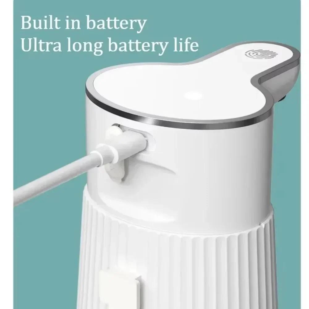 Автоматический дозатор мыла, 400 мл, бесконтактный дозатор пенящегося мыла, настенный, спрей для жидкого спирта, умная машина для мытья рук