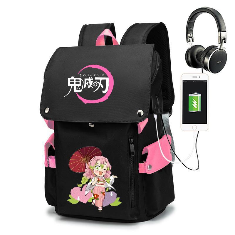 Japan cartoon comics Demon Slayer collaboration anime student large-capacity printed backpack 7543