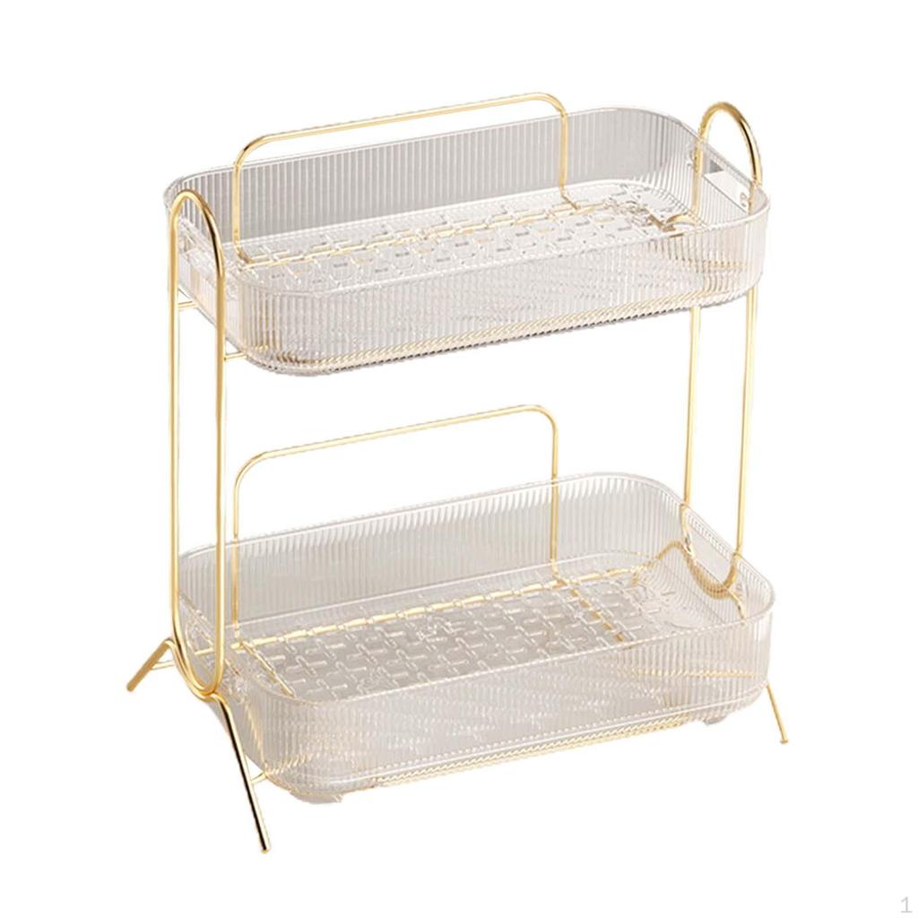 Стеллаж для хранения косметики, чашки и кружки, тарелка с фруктами, подставка для кексов, специальные тарелки, многоцелевой макияж