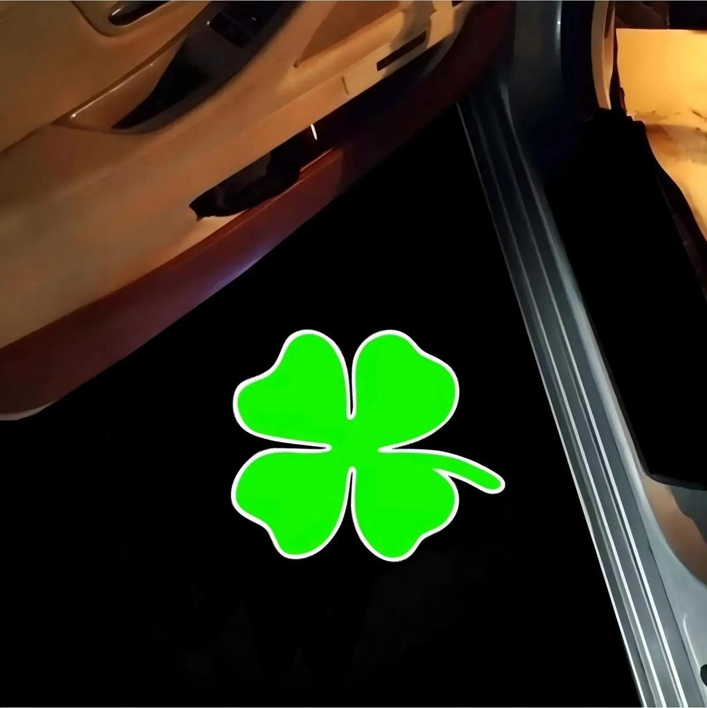 Car Stickers For Alfa Romeo 2X For Alfa Romeo Giulia 952 159 166 GT Giulietta Tonale Mito Stelvio 949 Spider LED Car Welcome Log