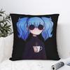 Sally Face Pillowcase Printing Polyester Cushion Cover Gift Sal Fisher Mask Larry Johnson Game Pillow Case Cover Seat 18''