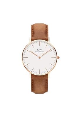 [Официальный магазин/2 года гарантии/Оригинальный импорт] Часы Daniel Wellington DW Classic Durham 36 мм для мужчин и женщин. Стильная и Популярная Роскошная Кожа