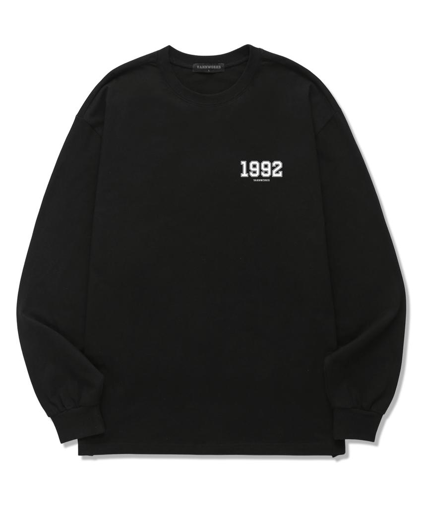 VANNWORKS Мини 1992 Логотип Длинный рукав (Vls0069) черный