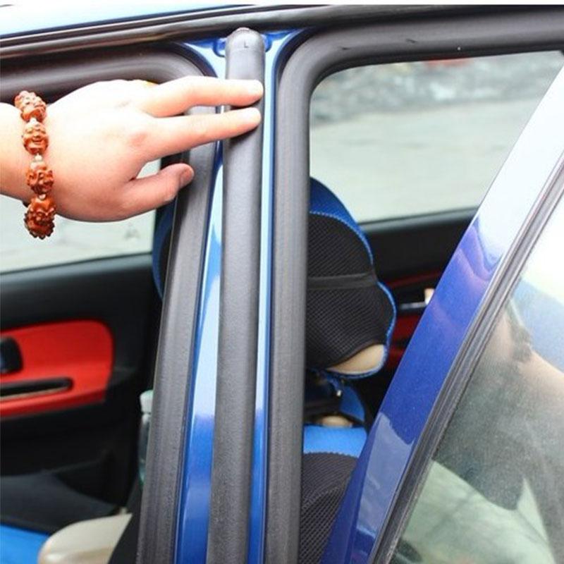 Уплотнительная лента для стойки B автомобиля, резиновая уплотнительная лента для двери автомобиля, средняя колонна, водонепроницаемая пылезащитная самоклеящаяся уплотнительная лента