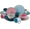 CreaTable Cozy Day Dinnerware Set, 16 Pieces (22506)